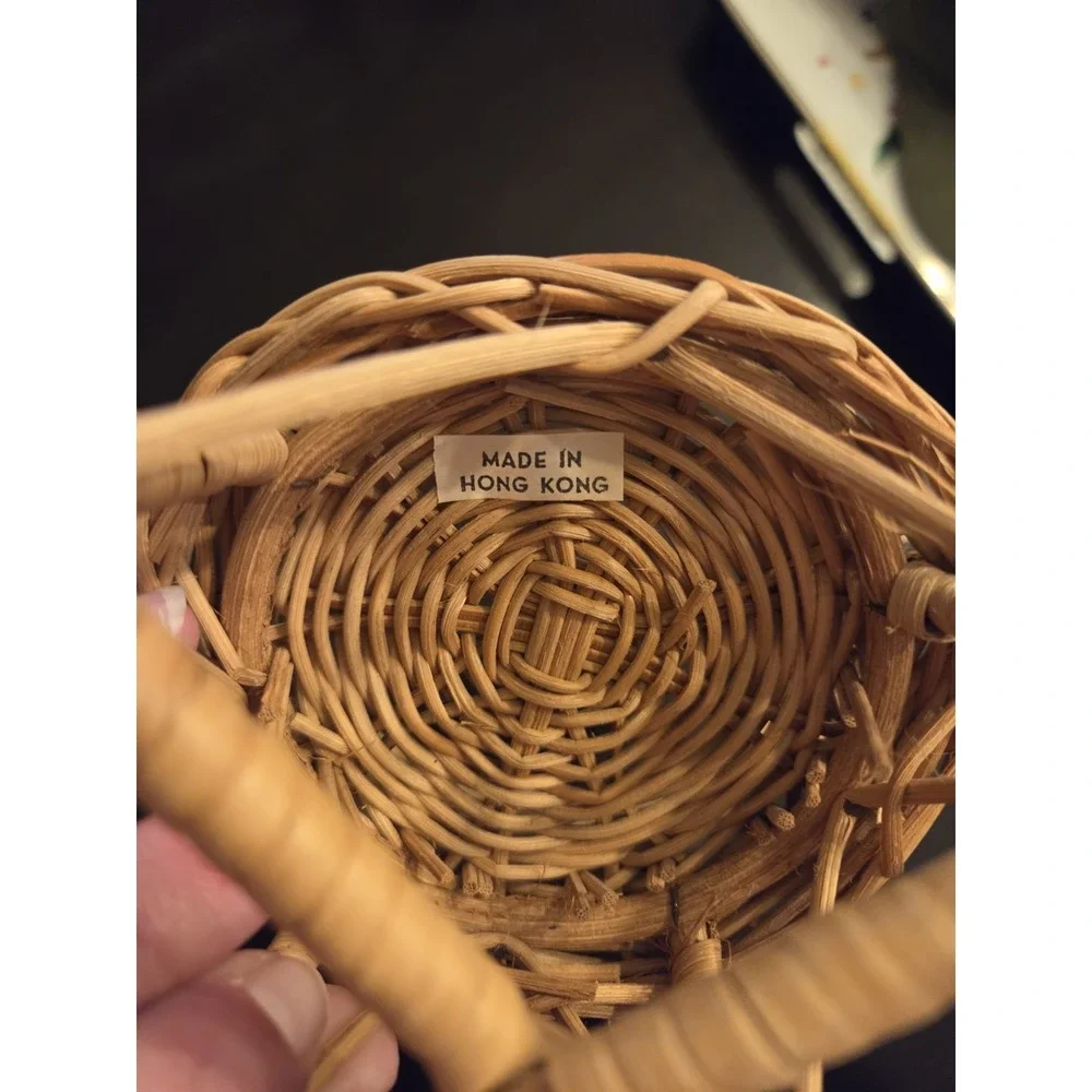 Vintage Wicker‎ Dollhouse Furniture 5